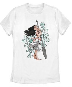Moana Tropical Floral T-Shirt DE15F1