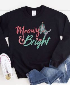 Meowy and Bright Sweatshirt EL6MA1