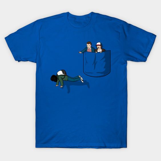 Pocket Stranger Things T-Shirt AG24MA1