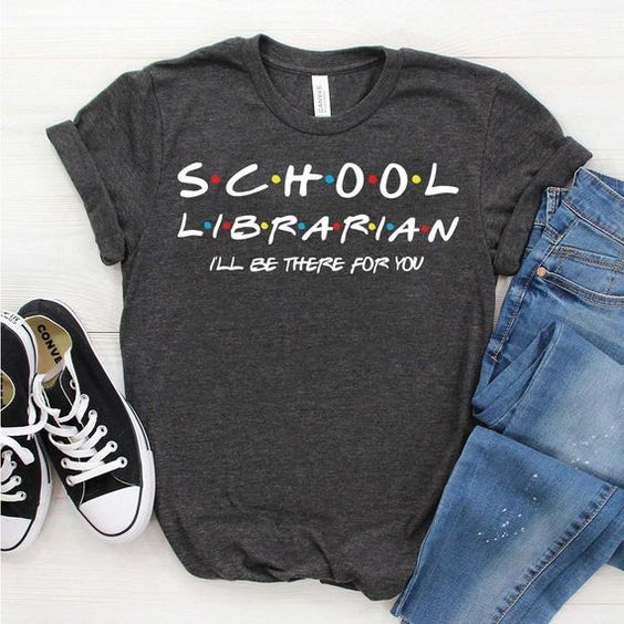 School Librarian T-Shirt SR1MA1