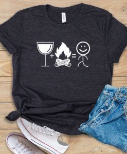 Wine Campfire T-Shirt SR30MA1