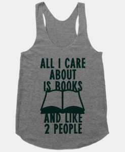 About Is Books Tank Top IM7A1