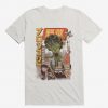 Broccozilla Attack White T-Shirt PU28A1