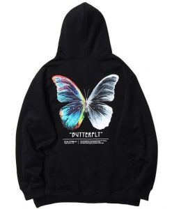 Color Butterfly Hoodie IM7A1
