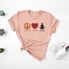 Peace Love Yoga T-Shirt SR24A1