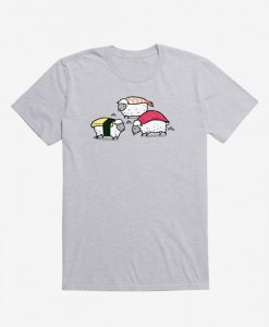 Sushi Sheep Sport Grey T-Shirt PU28A1