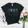 Vintage 1981 T-Shirt SR24A1