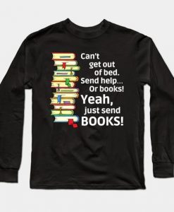 Just Send Books Sweatshirt SR18M1