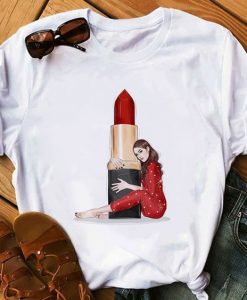 Lipstick Girl T-Shirt SR18M1