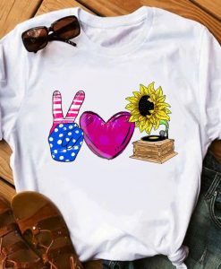 Peace Love Sunshine T-Shirt SR18M1