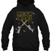 Meow Wars Star Wars Cat Lover hoodie qn