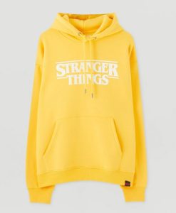 Stranger Things Yellow Hoodie qn