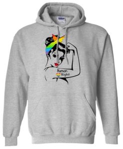 Strong Woman Human Right Hoodie qn