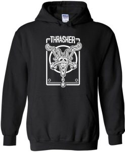 Thrasher Logo Unisex Hoodie qn