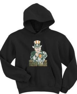 Trump make St Patrick’s day great again hoodie qn