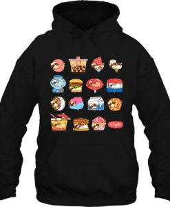 Funny Puglie Food hoodie qn