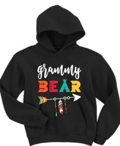 Arrow Grammy bear hoodie qn