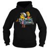 Bart Simpson And Milhouse hoodie qn