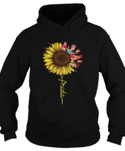 Frida Kahlo Sunflower hoodie qn