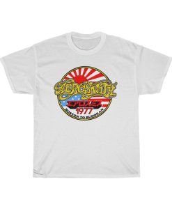 Aerosmith Boston To Budokan 1977 T-shirt tpkj2