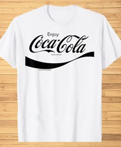 Coca-Cola Black Enjoy Logo T-Shirt