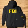 FBI Federal Bureau of Investigation Hoodie 2side