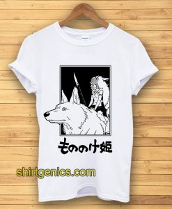 Princess Mononoke Tee Inspired by the anime Tshirt