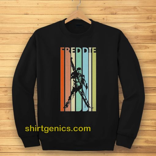 Retro Freddie Mercury Sweatshirt