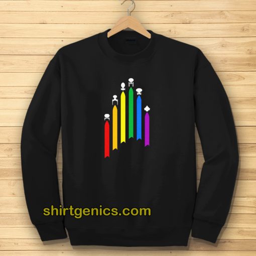 Star Trek Gay Pride Swatshirt