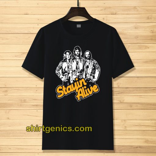 Stayin Alive Bee Gees t-shirt