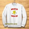 Wanted Maniac SpongeBob Swetshirt