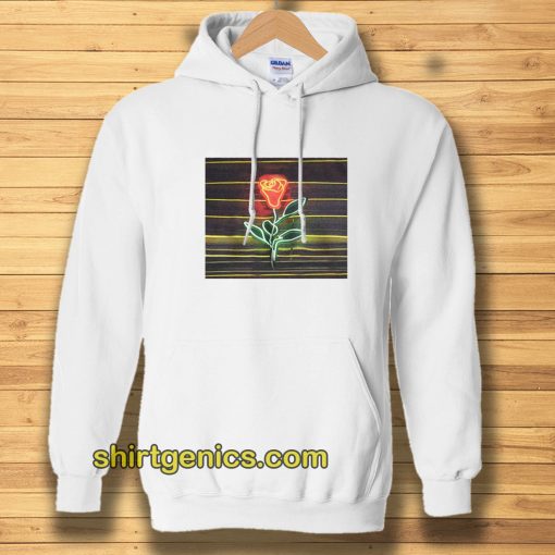 louis tomlinson neon rose Hoodie