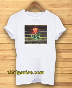 louis tomlinson neon rose t-shirt