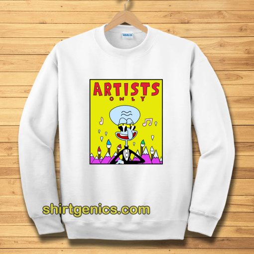 artists only squid Sweatshirt