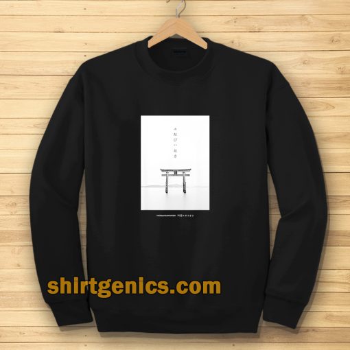 Japanese Aesthetic Torii Arch Sweatshirt