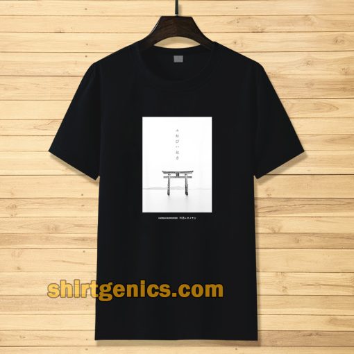 Japanese Aesthetic Torii Arch Tshirt