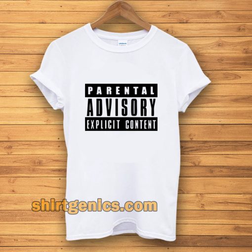 Parental Advisory Explicit Content T-shirt