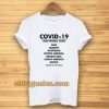 Coronavirus Covid19 Covid-19 T-SHIRT