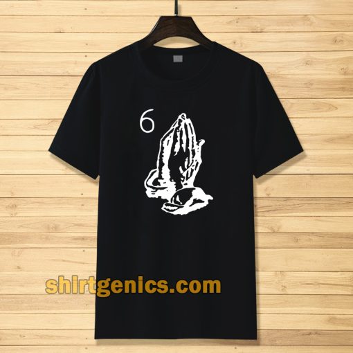 Drake OVO 6 God praying hand Tshirt