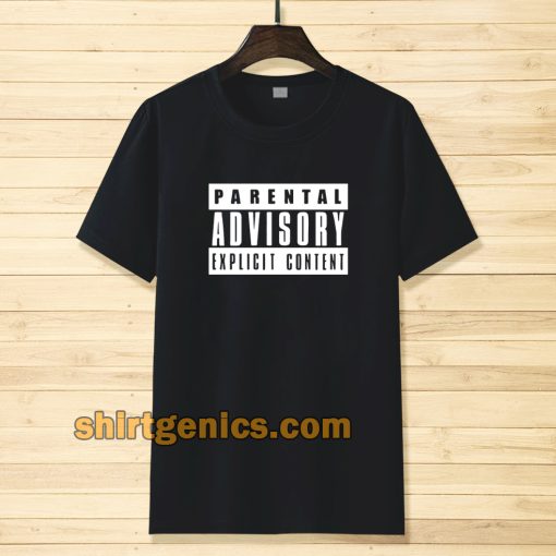 Parental Advisory Black T-shirt