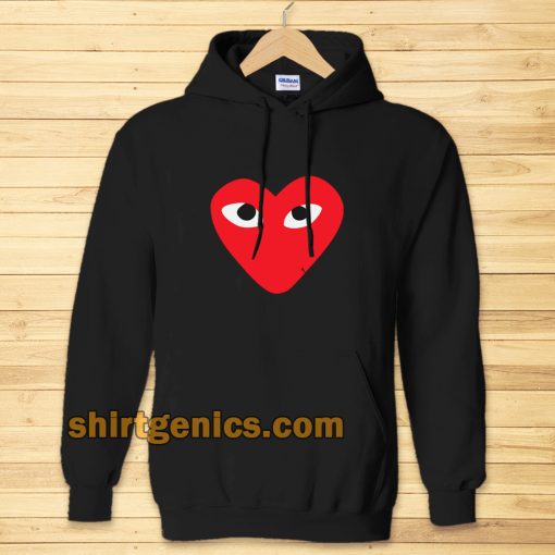 Heart with eyes Hoodie