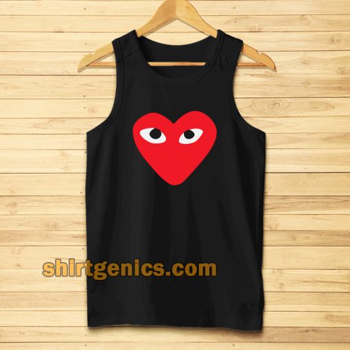 Heart with eyes Tanktop