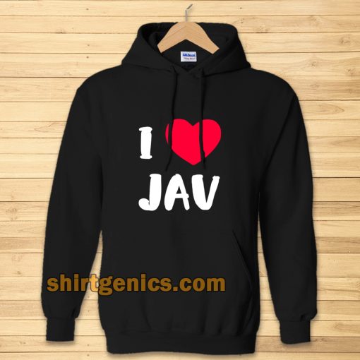 I Love JAV Japanese Adult Hoodie