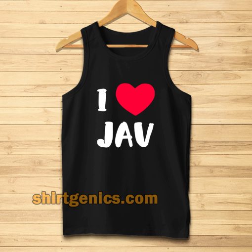 I Love JAV Japanese Adult Tanktop