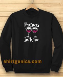Partners In Wine Sweatshirt Women's