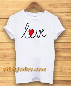 RED LOVE T-shirt