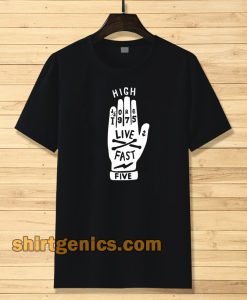 REGULAR FIT BLACK T-SHIRT