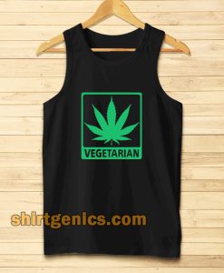 Vegetarian Marijuana Tanktop
