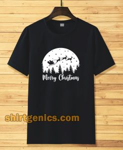 Santa On Sleigh T-shirt