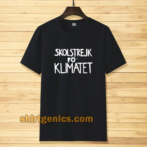 greta thunberg green t-shirt